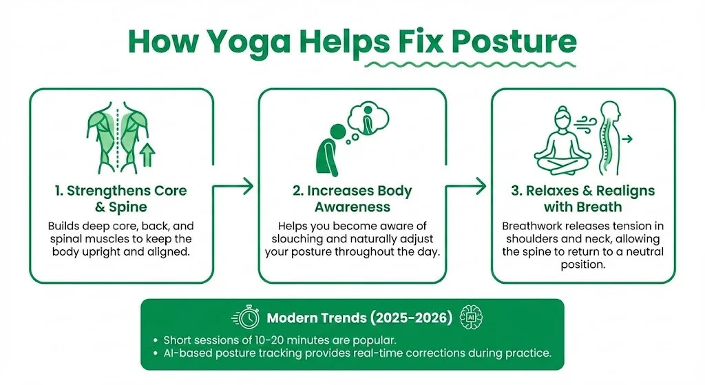 How Yoga Supports Posture Awareness