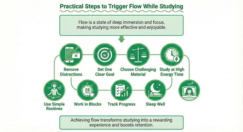 How To Enter Flow State While Studying
