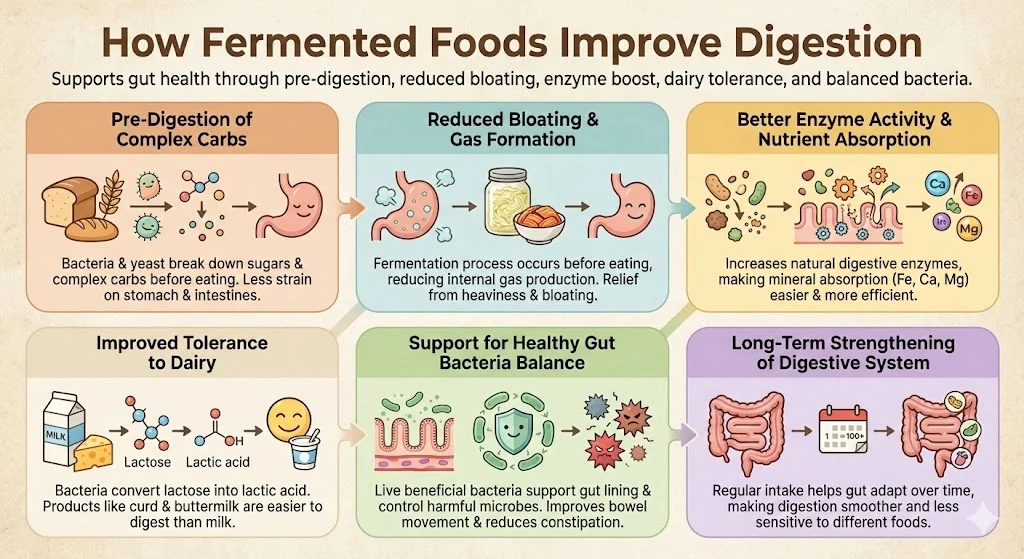 How Fermented Foods Improve Digestion?