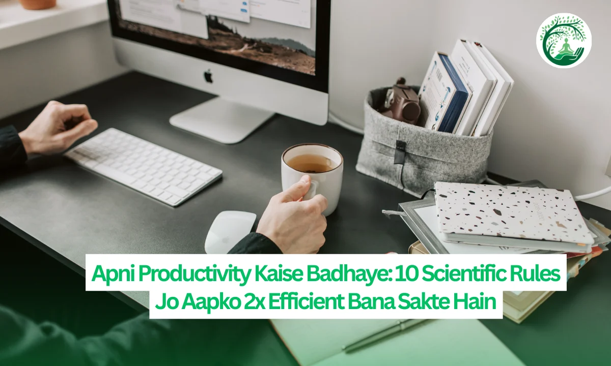 Apni Productivity Kaise Badhaye 10 Scientific Rules Jo Aapko 2x Efficient Bana Sakte Hain