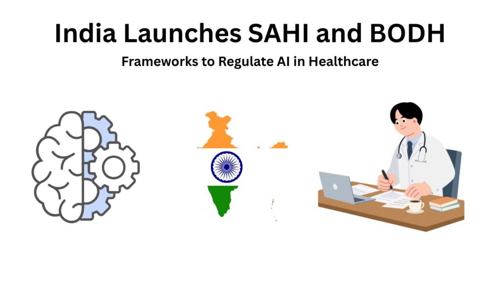 India announces SAHI and BODH frameworks for AI regulation in healthcare sector