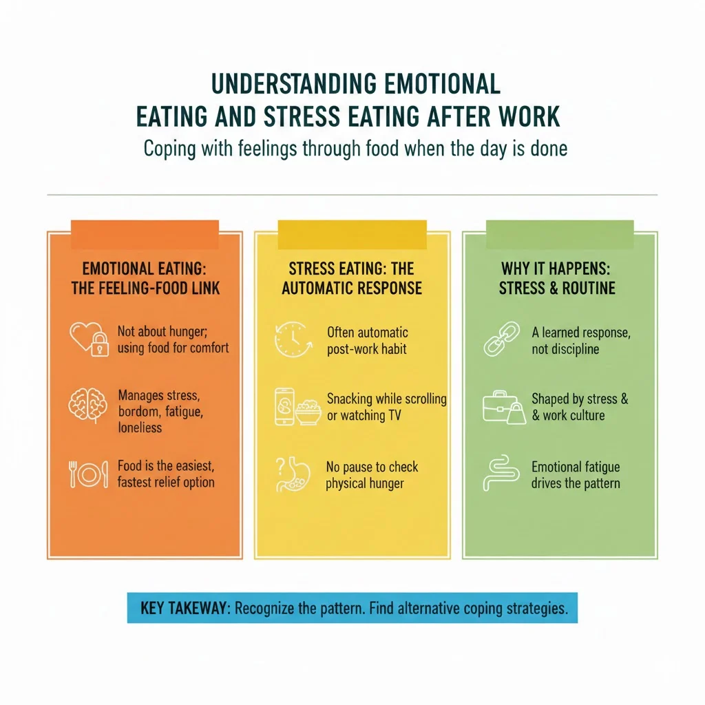 Understanding Emotional Eating And Stress Eating After Work