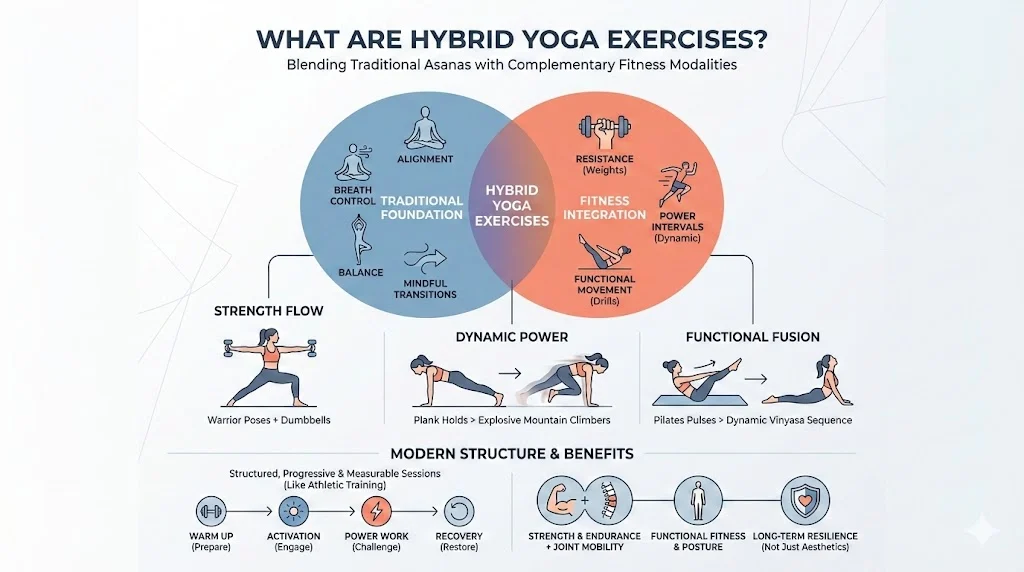 What Are Hybrid Yoga Exercises?