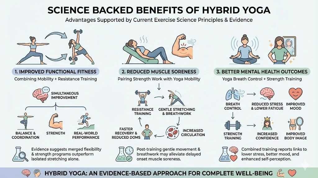 Science Backed Benefits Of Hybrid Yoga?