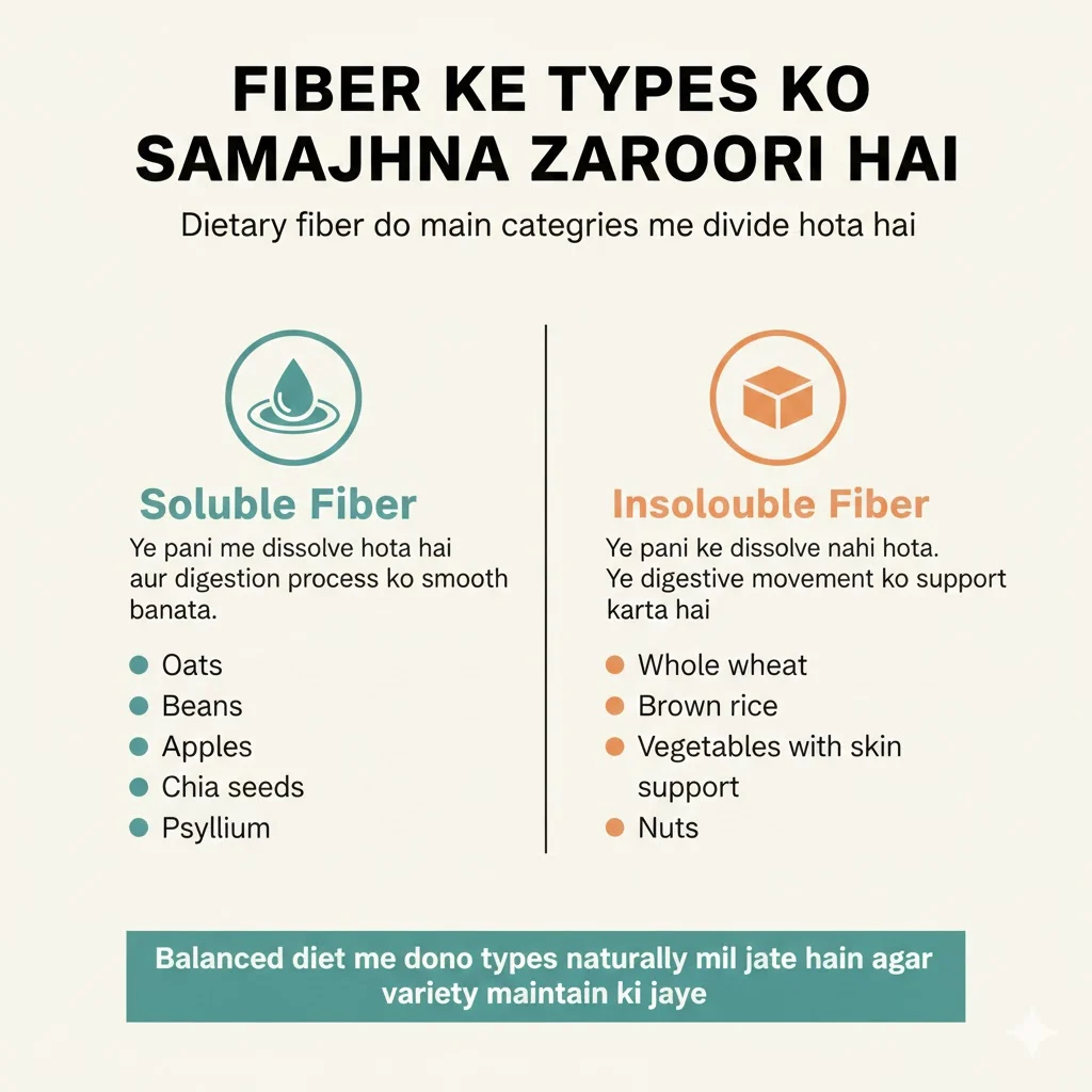 Fiber Ke Types Ko Samajhna Zaroori Hai