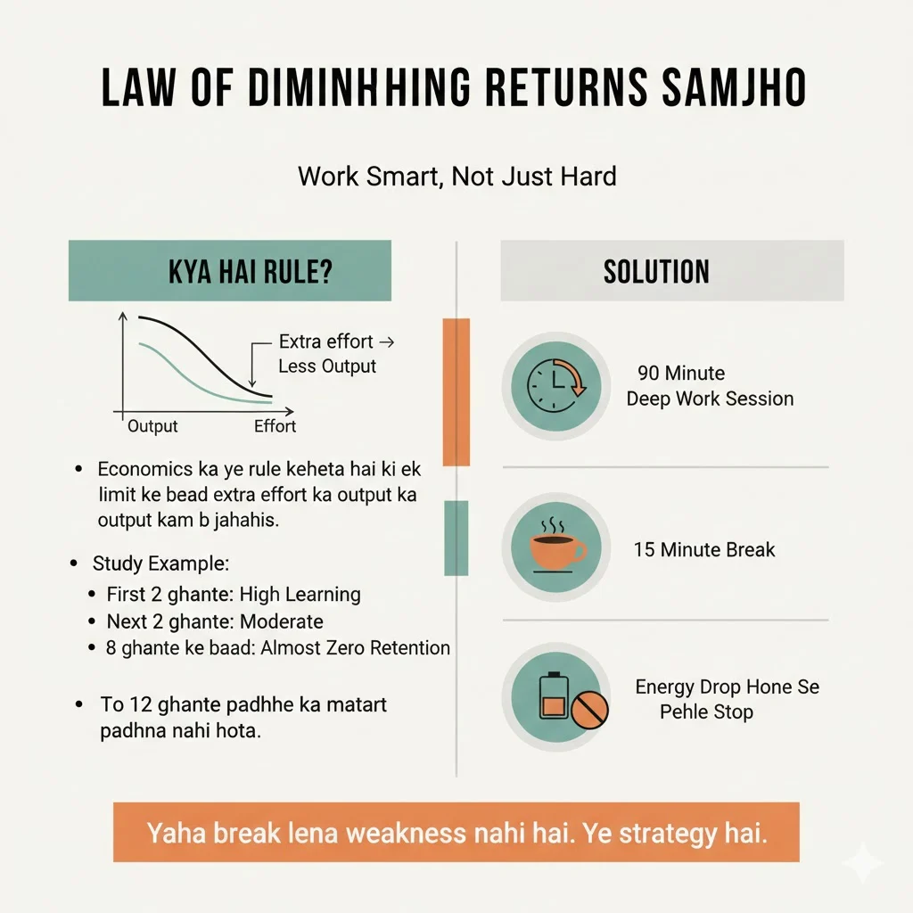 Law Of Diminishing Returns Samjho