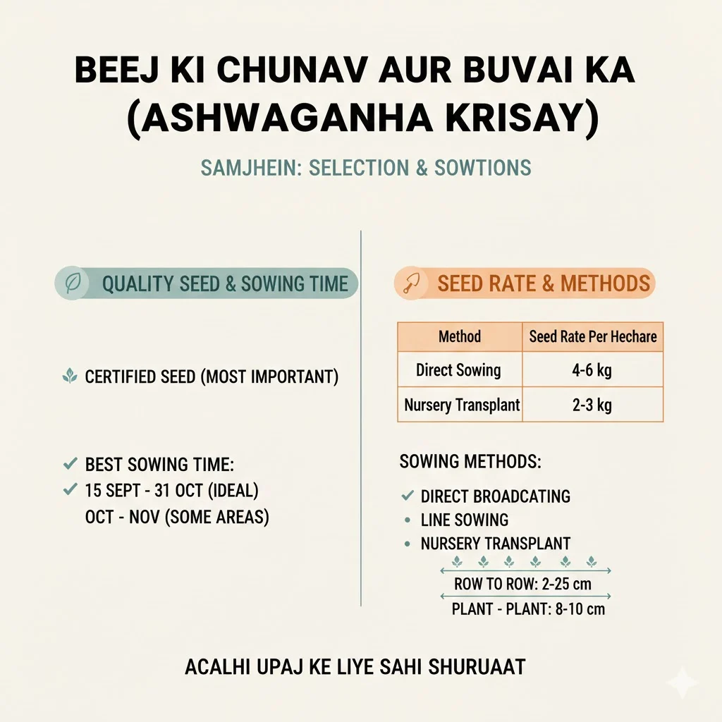 Beej Ki Chunav Aur Buvai Ka Sahi Samay