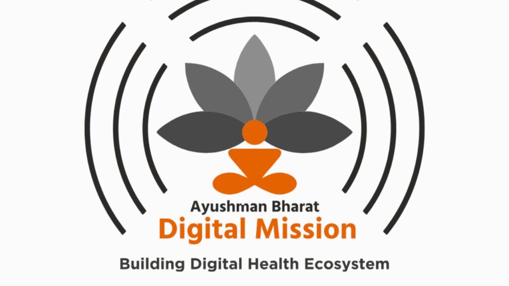 Ayushman Bharat Digital Mission ABHA ID digital health card and hospital integration system in India