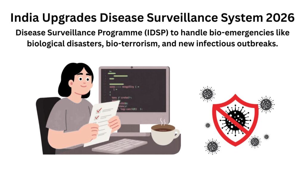 Advanced disease surveillance system monitoring public health and bio-emergency preparedness in India