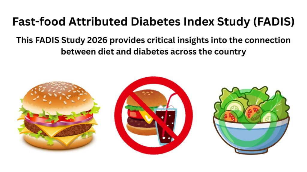 Fast food consumption linked to rising diabetes cases in India according to 2026 study